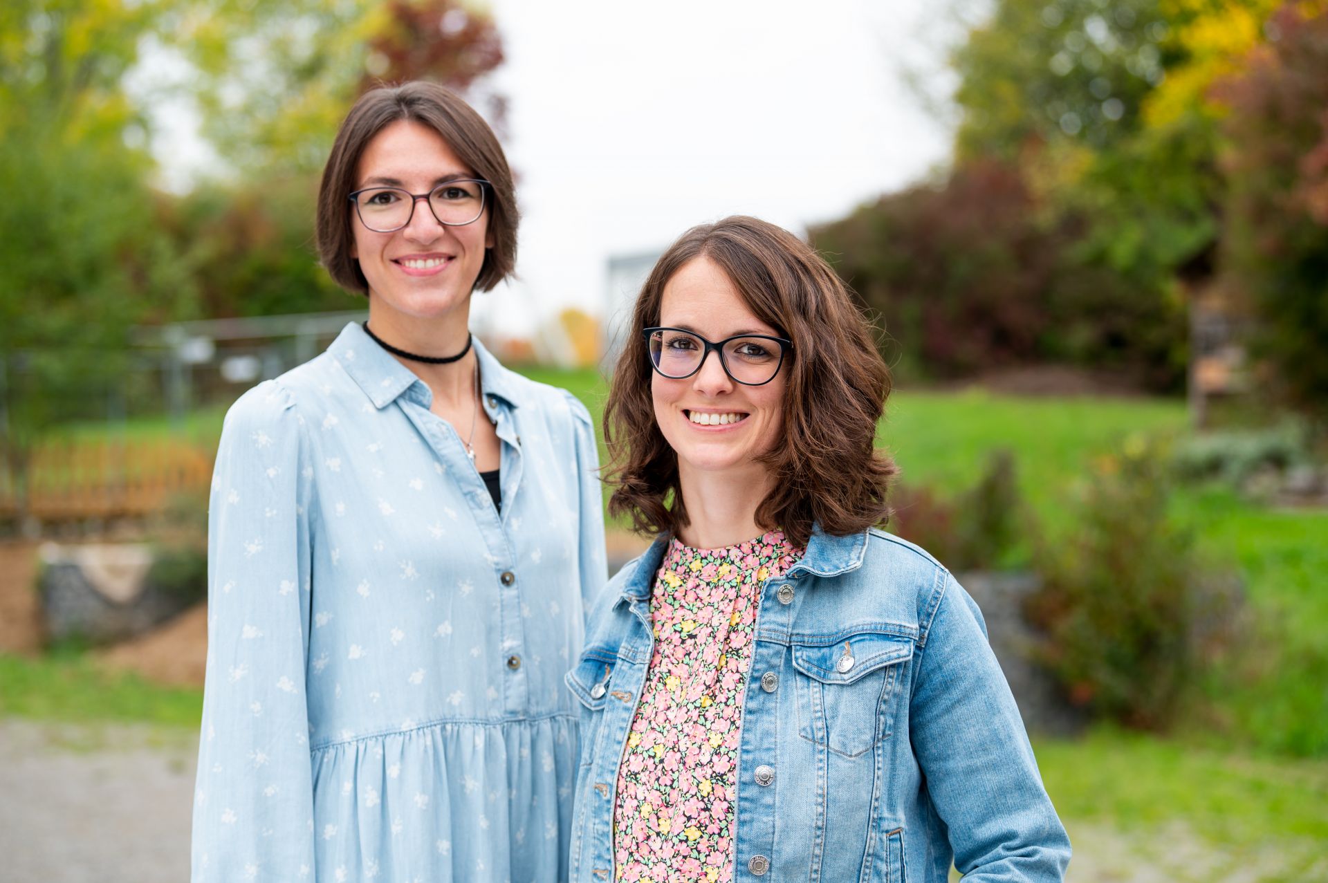 Joahanna Schmidt (links) und Sina Ulmschneider (rechts)